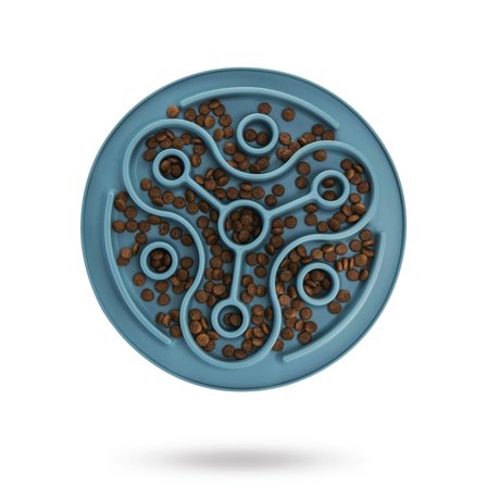 Trixie - Trixie Slow Feed fodermatta - Blå - Hundleksaker