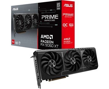 ASUS-Radeon RX 9060 XT Prime OC Edition 16GB-ASUS Prime Radeon RX 9060 XT OC Edition 16GB-Computer components-AMD