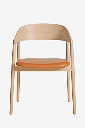 Andersen - AC2 Stol med armstöd, 2-pack - Brun - Karmstolar - Från Homeroom