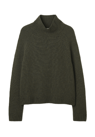 Wera Ulltröja WINTER Stickat Grön L