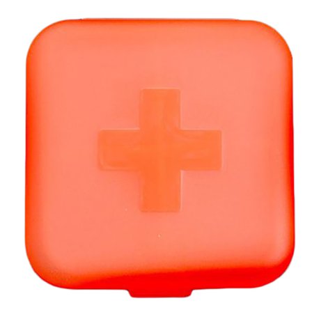 Dosett Medicinask Tablettask med 4 fack