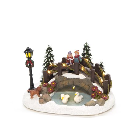 Konstsmide 4204-000 Dekorationsbelysning fiberoptisk bro, över damm, Belysning