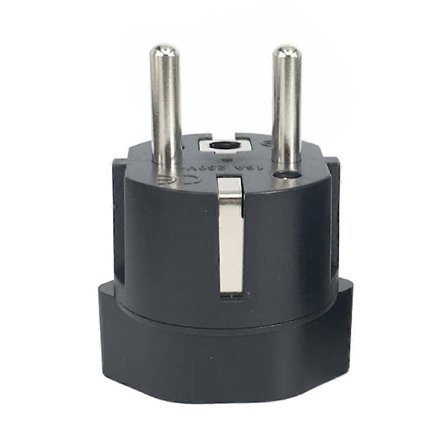 Europeisk Frankrike Strömomvandlare Frankrike Tyskland Reseadapter Uttag 10A 250V [DB]