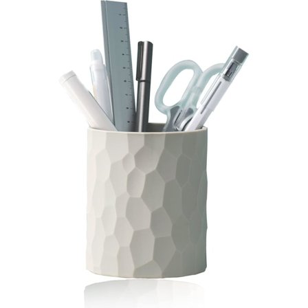 Pennhållare, nordisk stil silikon vattentät pennhållare för skrivbord minimalistisk sminkorganisatör