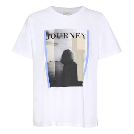 Kaffe KAfinia T-Shirt Hvid, Dame T-shirts