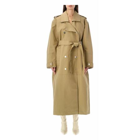 Nanushka Belted Coats inbo, Dame Uldfrakker
