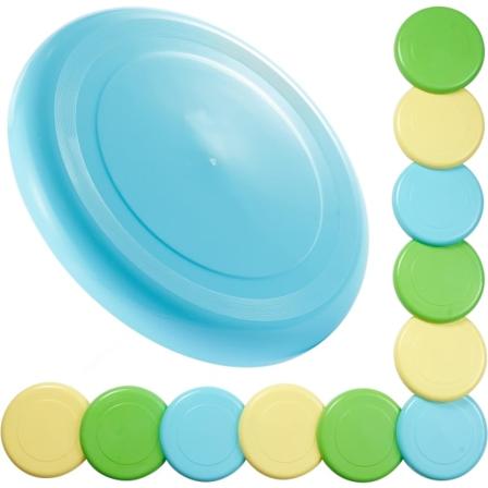 2-pakkia 9 tuuman frisbeet lapsille ja aikuisille ulkoiluun - 3 eri v ri , 23 cm