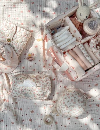 Cam Cam Copenhagen Muslin Cloth, 3-Pack - Gots - Cream - ONE SIZE