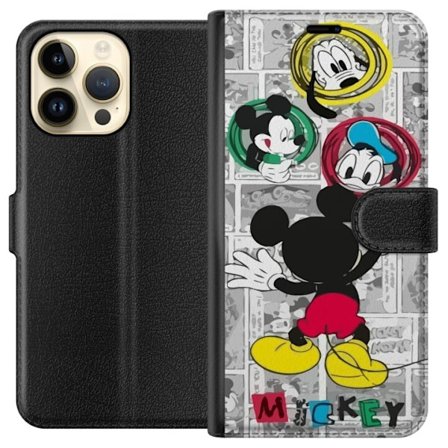 Kompatibel Tegnebogsetui til Apple Apple iPhone 15 Pro Max Mickey Mouse