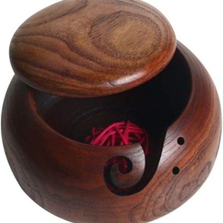 Håndlaget treskål for garn - treskål for garn treskål for garn