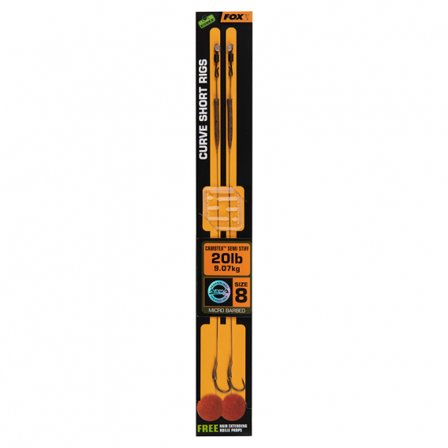 Fox Edges Curve Short 6 - 20lb Camotex Semi Stiff (2-pack)