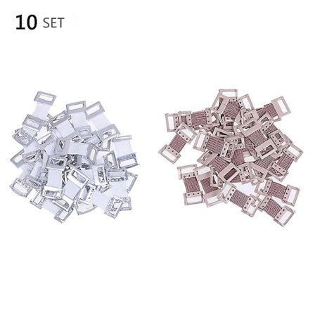 10 sæt Udskiftnings Elastikbandage Stræk Metal Klips Fikseret Klips Krog, Spænde Sportsbandage Rem Spænde Træk