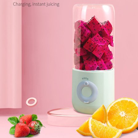 500 ml Elektrisk Mini Juicer Smoothie Blender Cup Sex Blad USB
