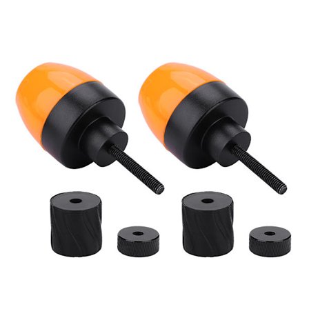 1 par cykelstyr LED lys stik blinklys sikkerhedsadvarselslampe