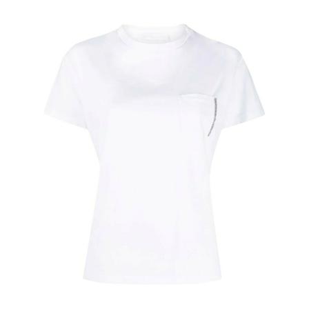 Fabiana Filippi - T-shirts - Vit - Dam - Storlek: L, Dam, Storlek: L