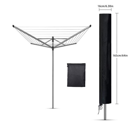 Oxford stof udendørs paraply tørrestativ cover udendørs tørring