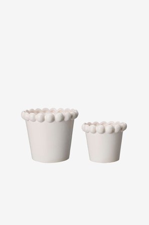 Wikholm Form - Kruka Mary - Vit - Krukor & vaser - Från Homeroom