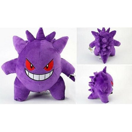 25 cm Gengar Plyschleksak