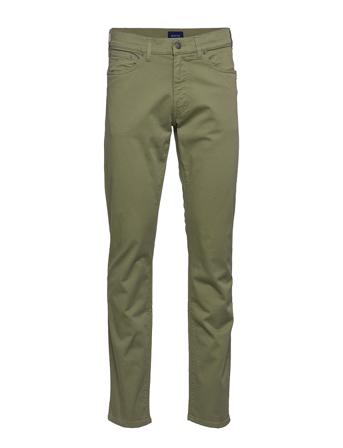 Regular Desert Jeans Chinos Bukser Grønn GANT