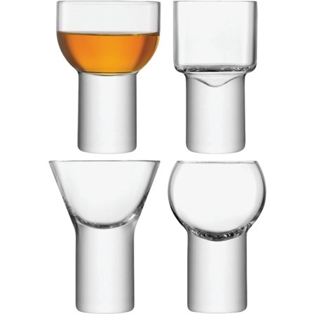 Lsa Likörglas Boris 4 st, mixat | Dukning & Servering > Glas > Cocktail- & Drinkglas > Drinkglas | Bagaren och Kocken