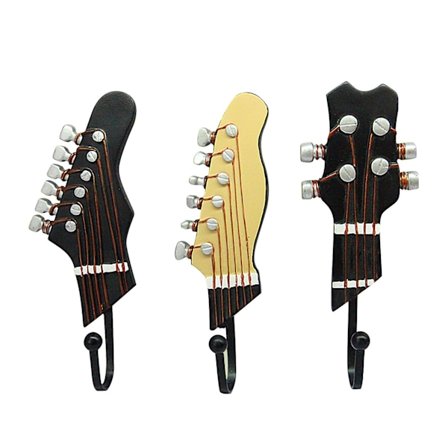 Køkken- og spisestuesæt Guitarfrakkeholdere, Klaverfrakkeholdere, Vægmonteret træfrakkekrog