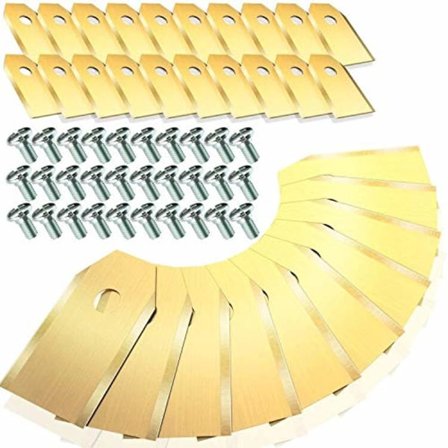 Titanersättningsblad, för alla Automower Husqvarna/Gardena/Yard Force/Automower gräsklippare