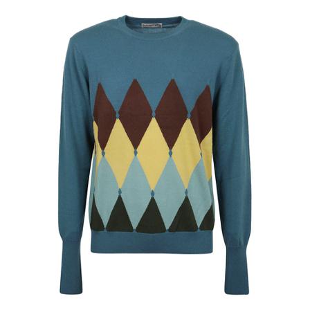 Ballantyne Sweater T2P000.12Ka8 Blå, Herre