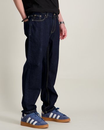 Grunt Street Loose Raw Blue Blå Jeans Kille - Kids Brand Store