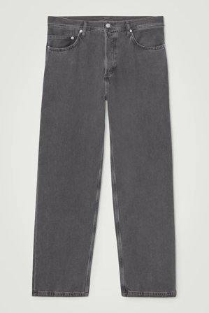 COS Men's System Straight-Leg Jeans in Grey