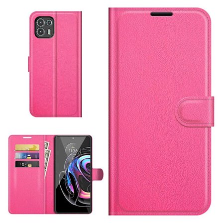Classic Motorola Edge 20 Lite fodral - Rosa
