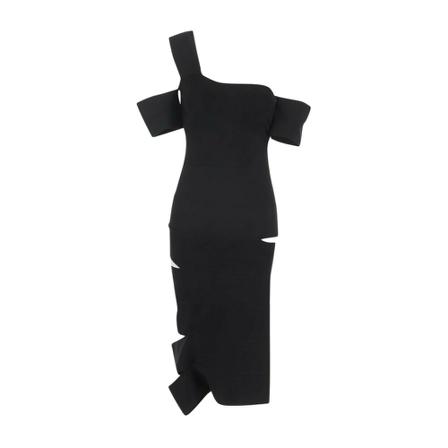Alexander McQueen Short Kjole Sort, Dame