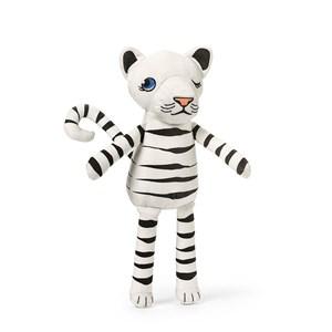 Elodie White Walter Tiger Soft Toy One Size - Soft toys - One size - Brown