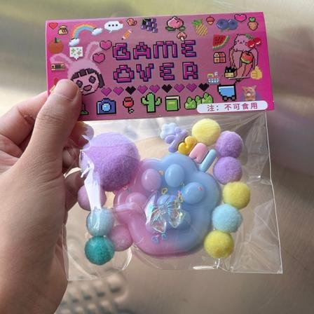 NYT Fidget Toy Mini Squishy Toys Kawaii Plys Cat Paw Cube Stre A oneszie