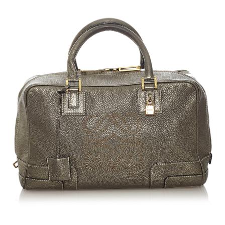 Loewe Pre-owned, Handbag Grijs, Dames, Maat:ONE Size