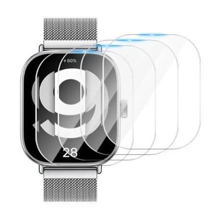 Skärmskydd Härdat Glas för Xiaomi Redmi Watch 5 Active Smartklocka Anti-Repa för Mi Redmi Watch 5 4 Skyddsfilm