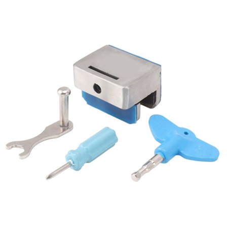 C14 Fönsteröppningsbegränsare i rostfritt stål, portabelt säkerhetslås för hem, skola, kontor