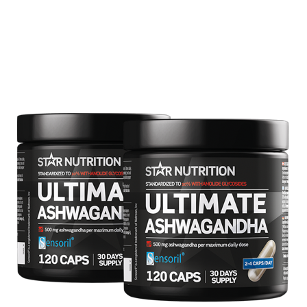 2 x Ultimate Ashwagandha 120 Kapslar