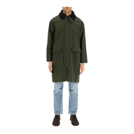 Barbour Trench Kappa grön, Herr Rockar, Herr, Storlek: M