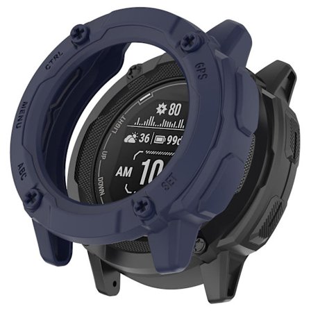Anti-Fall TPU Hollow Cover för Garmin Instinct 2X, Quick Release Sports Watch Case Cover