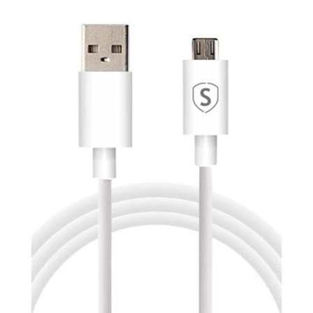 Sign Snabbladdningskabel Micro-USB till Samsung Galaxy 120cm - Vit