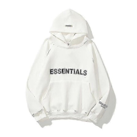 Essentials Hættetrøje med Bogstaver i Høj Kvalitet til Mænd og Kvinder Fear Of God Spur Hættetrøje