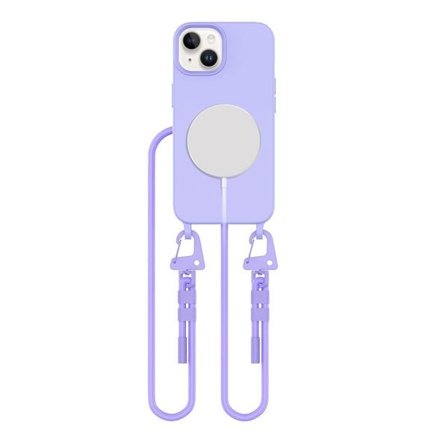 Tech-Protect MagNecklace MagSafe iPhone 13-etui - lavendel