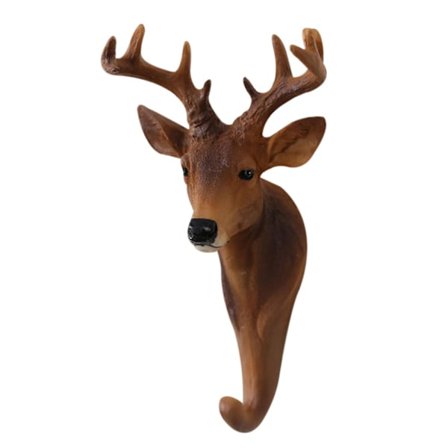 Djurväggkrokar Klädhängare Dekoration Harts Hantverk Simulering F