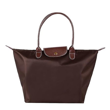 Kvinnors Canvas Axelväskor Enfärgad Återanvändbar Bärbar Väska För Transport Organisering