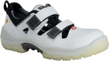 Jalas 3510 Respiro Vernesandal S1, hvit 37, Sko