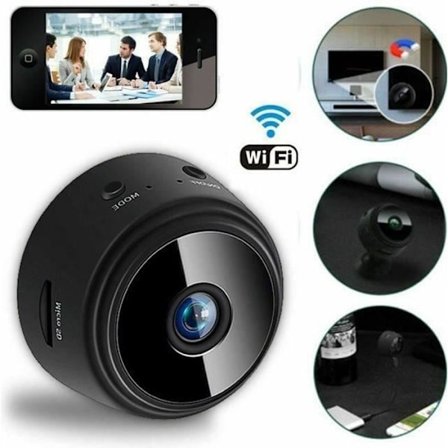 HD 1080P Wifi Spy Camera Remote Night Vision - TK