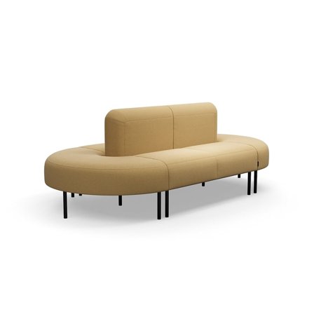 Sofa VARIETY, stof Pod CS, gul
