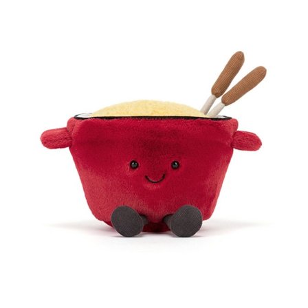 Jellycat 20 cm Amuseables Cheese Fondue -pehmolelu