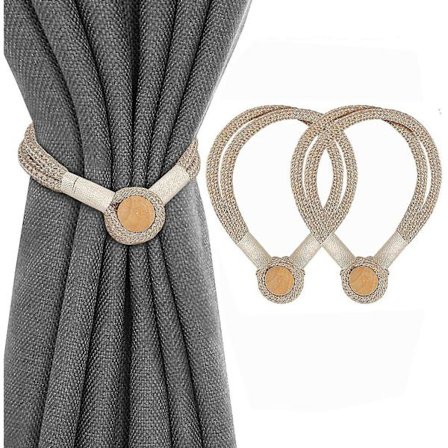 Magnetiske gardinholdere Håndlagde gardinholdere