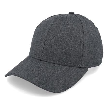 Equip - Harmaa adjustable Lippis - Blank Dark Heather Grey Adjustable @ Hatstore